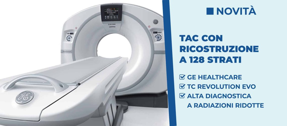 tac con ricostruzione a 128 strati